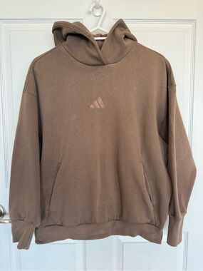 Adidas ALL SZN hoodie pullover style with pockets soft cotton blend roomy fit